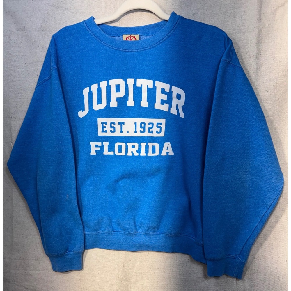 VTG Old Dock Apparel Jupiter Florida‎ Est 1925 Sweatshirt Women's Size Medium